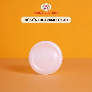 HŨ SỮA CHUA NHỰA HDPE 80ML CỔ CAO - Ảnh 5