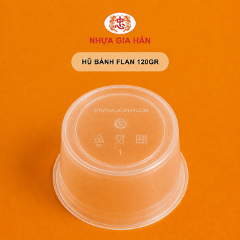 HŨ BÁNH FLAN NHỰA PP 120GR - Ảnh 4
